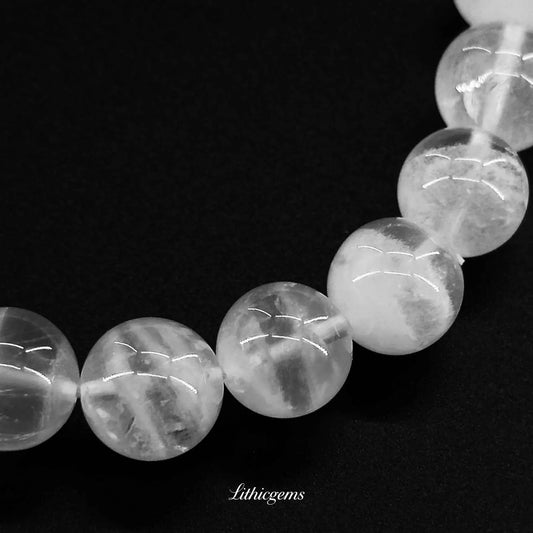 White Phantom Natural Crystal Gemstones - Lithicgems Jewelry
