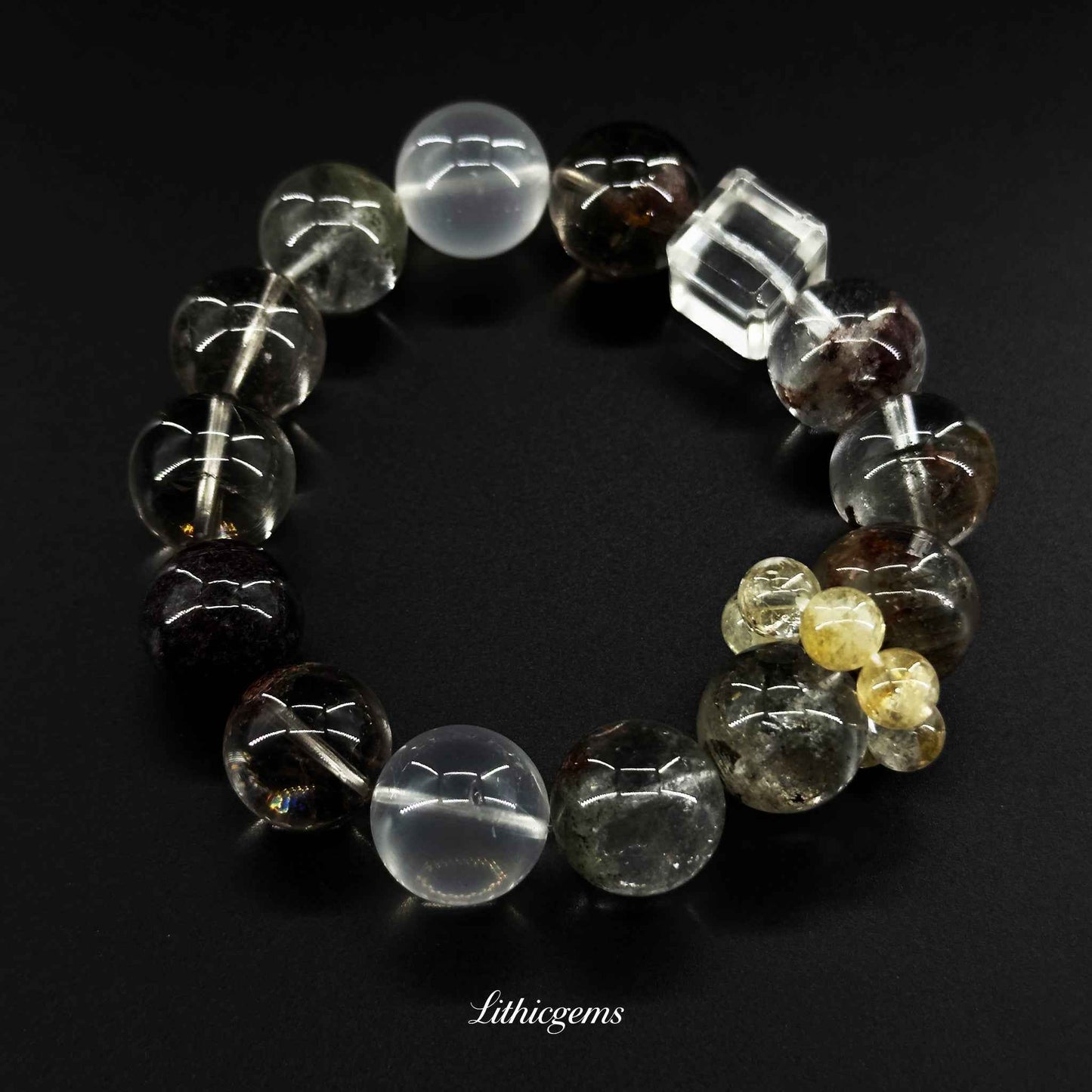 Moss Verse Natural Crystal Gemstones - Lithicgems Jewelry