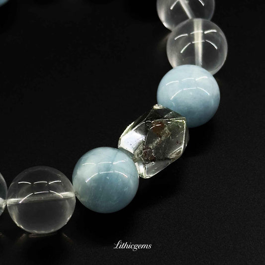 Tide's Murmur Natural Crystal Gemstones - Lithicgems Jewelry