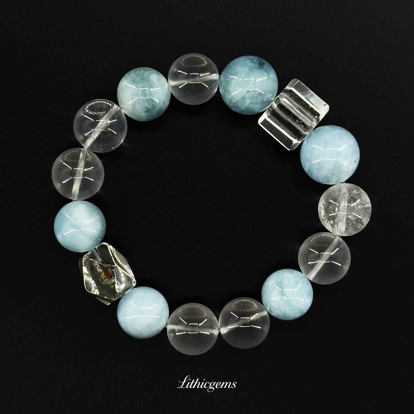 Tide's Murmur Natural Crystal Gemstones - Lithicgems Jewelry