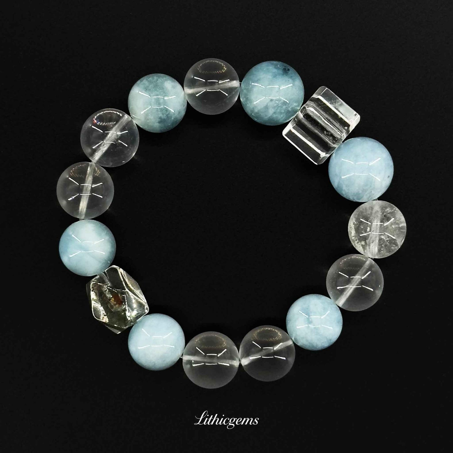 Tide's Murmur Natural Crystal Gemstones - Lithicgems Jewelry