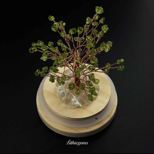 Wisdom Tree Natural Crystal Gemstones - Lithicgems Jewelry