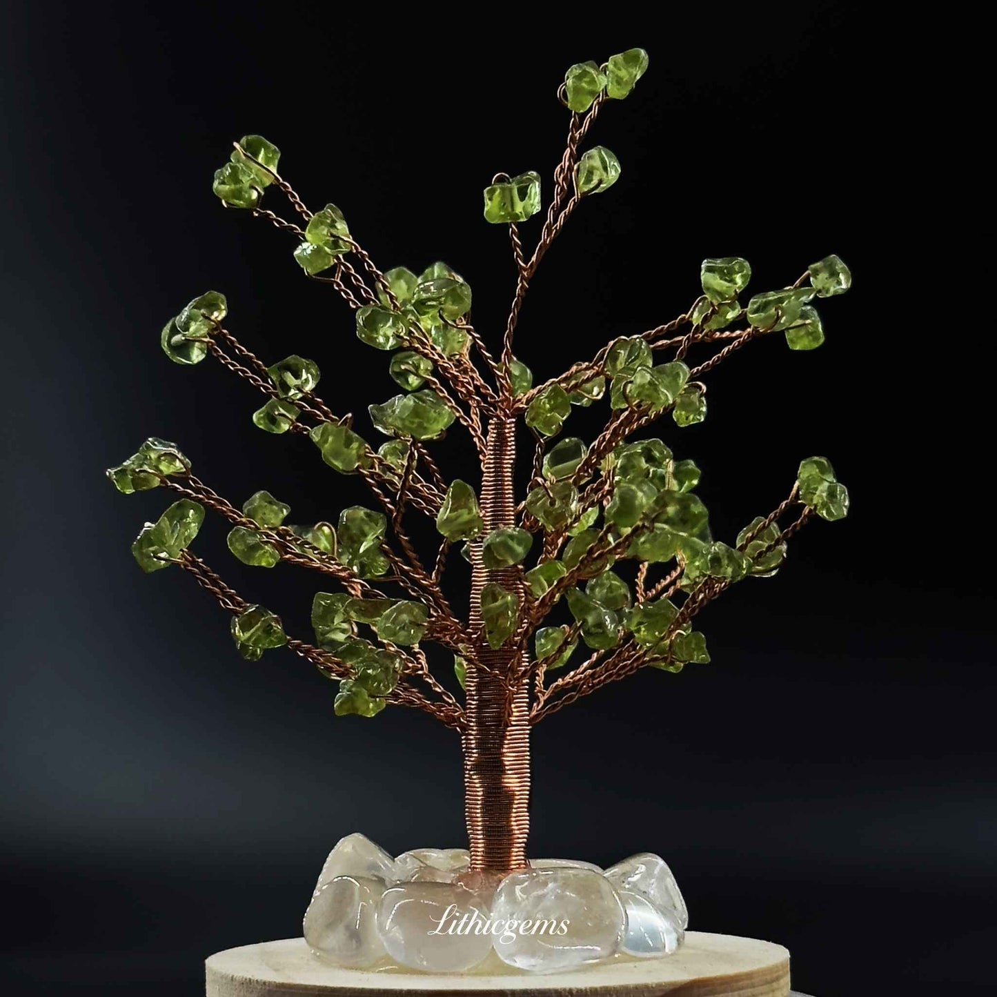 Wisdom Tree Natural Crystal Gemstones - Lithicgems Jewelry