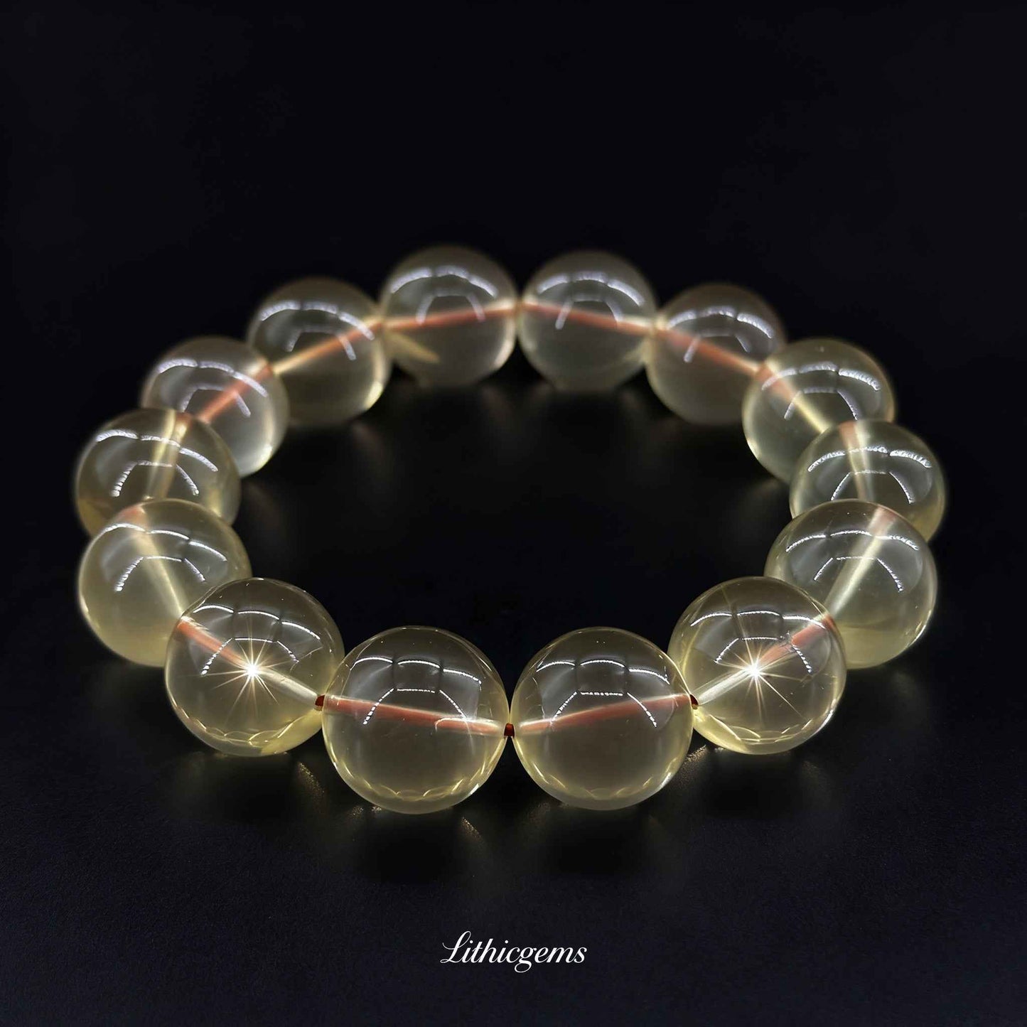 Brazilian Citrine Bracelet - Golden Sunshine Stone for Wealth & Confidence
