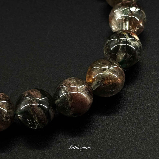 Green Phantom Natural Crystal Gemstones - Lithicgems Jewelry