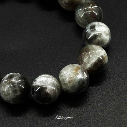 Satyaloka Skeletal Quartz Bracelet - High Vibration Stone for Ascension & Etheric Cleansing Natural Crystal Gemstones - Lithicgems Jewelry