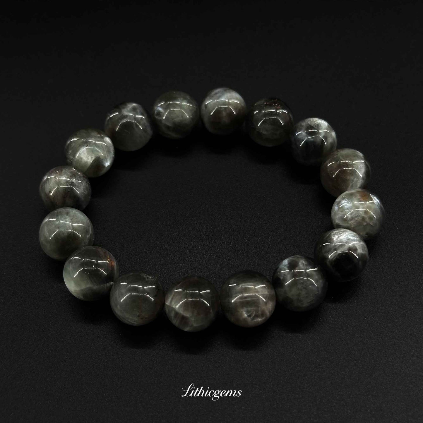 Satyaloka Skeletal Quartz Bracelet - High Vibration Stone for Ascension & Etheric Cleansing Natural Crystal Gemstones - Lithicgems Jewelry