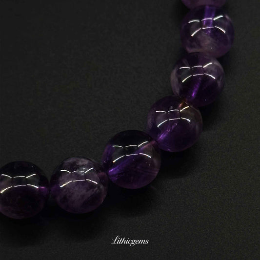 Purple Phantom Natural Crystal Gemstones - Lithicgems Jewelry