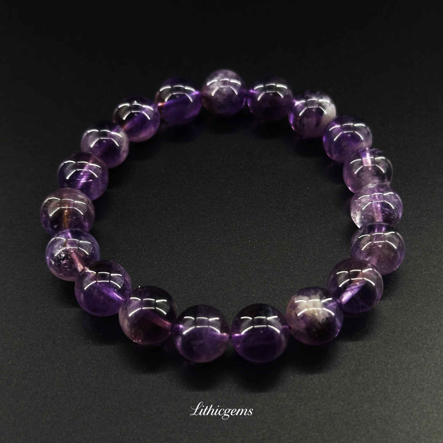 Purple Phantom Natural Crystal Gemstones - Lithicgems Jewelry
