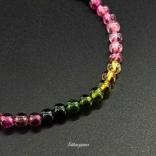 Tourmaline Bracelet - The Ultimate Energetic Shield for Protection & Cleansing - Lithicgems
