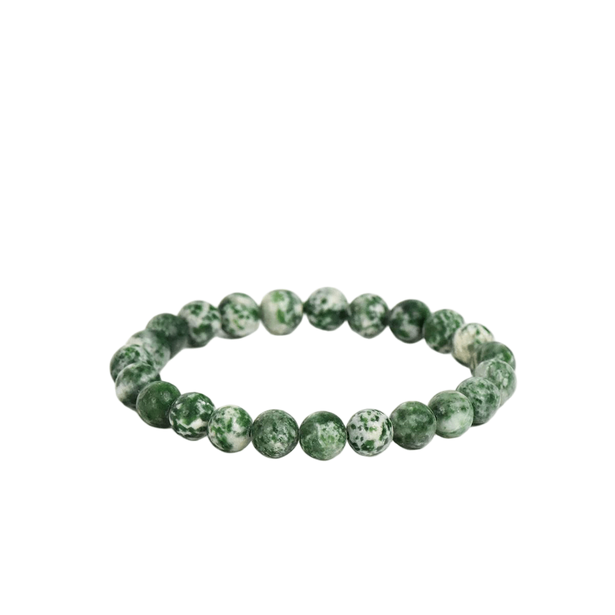 Custom Dotted Aventurine Bracelet 8mm | Natural Stone Beaded Bracelet | Lithicgems - Lithicgems