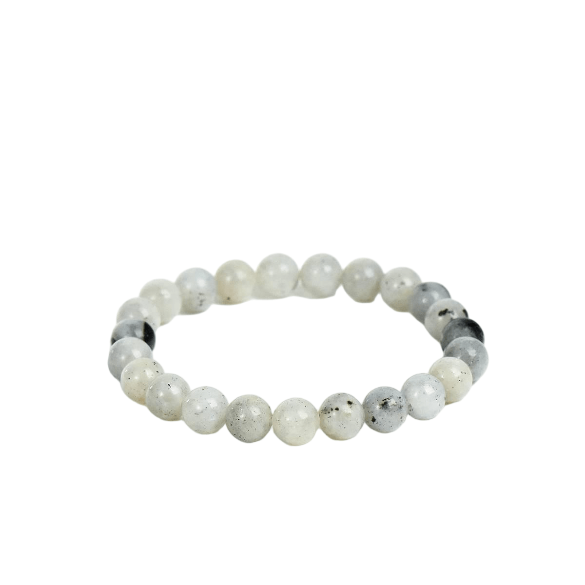 Custom Labradorite Bracelet 8mm | Natural Flashy Feldspar Beaded Bracelet | Lithicgems - Lithicgems