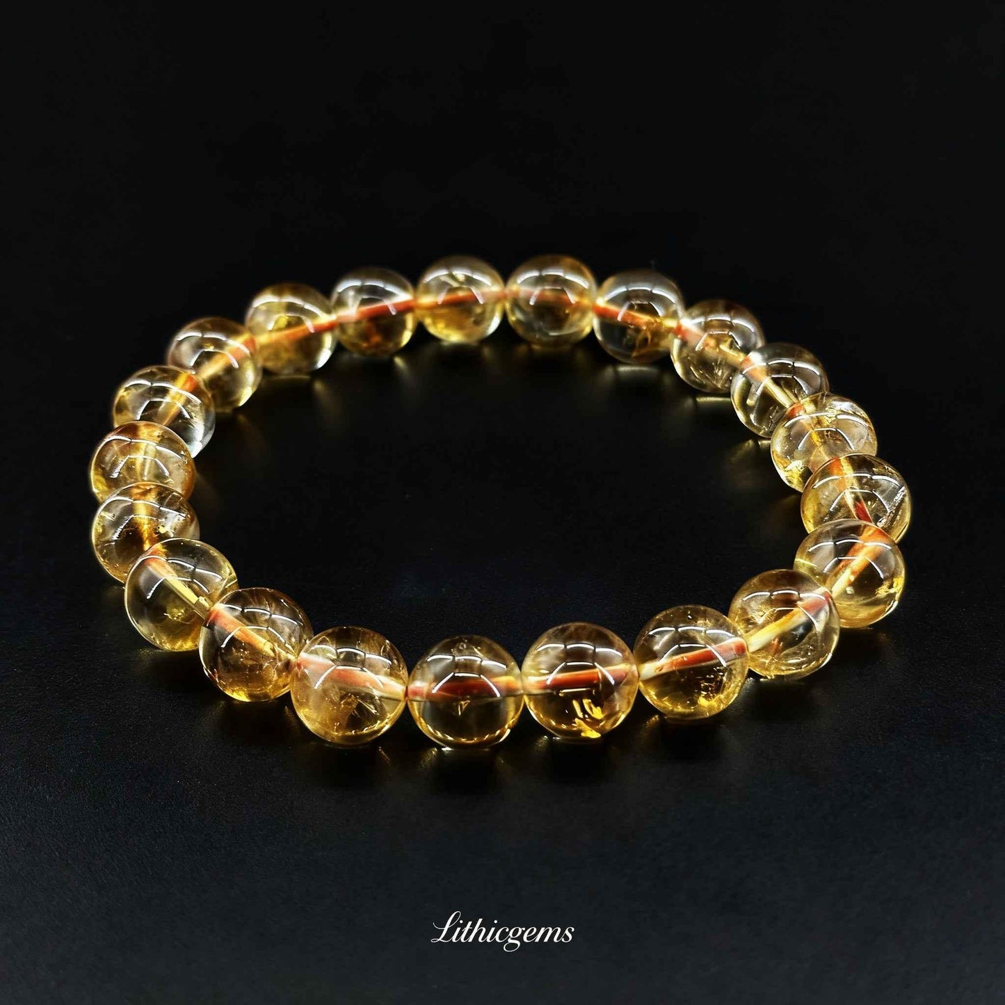 Custom Pyrite Bracelet - "Fool's Gold" for Wealth Manifestation & Confidence - Lithicgems