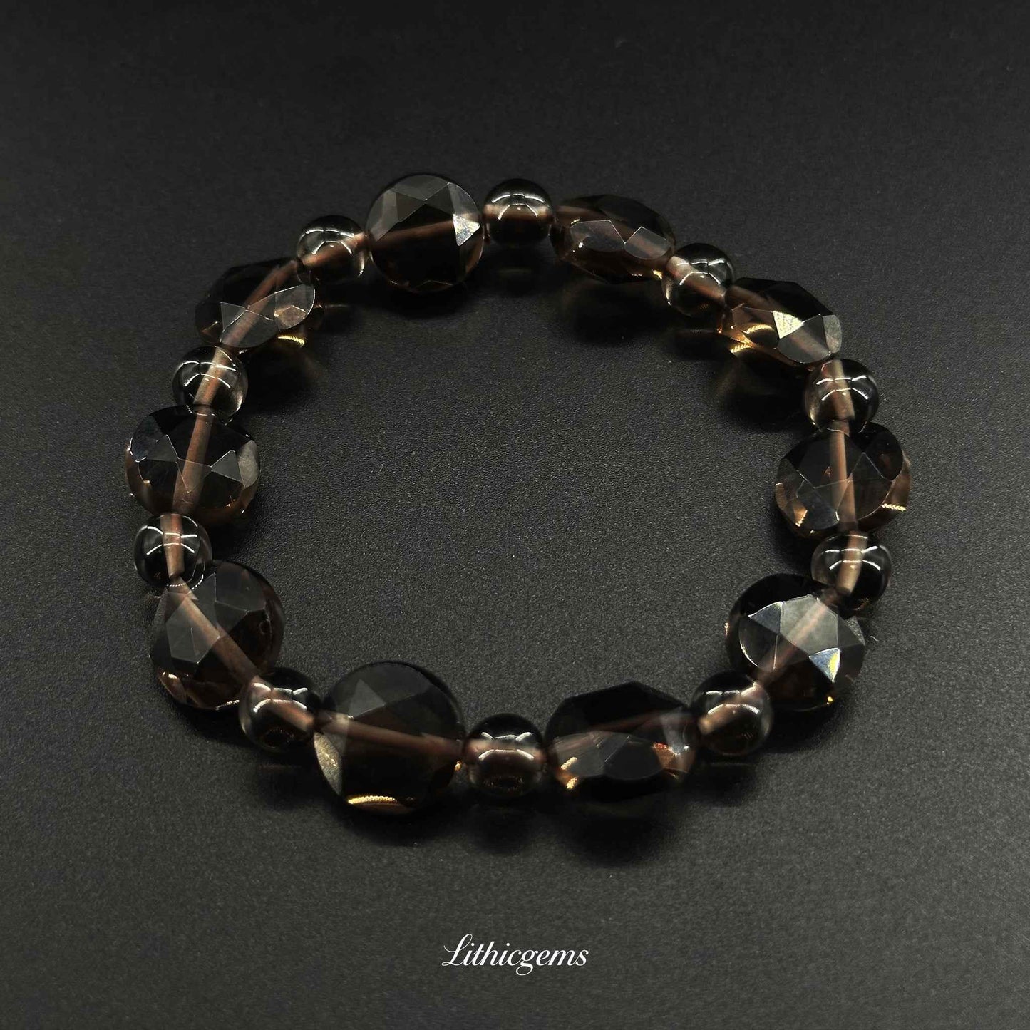 Ice Obsidian | Handcrafted Multi-Angle Cut Craftsmanship Natural Crystal Gemstones - Lithicgems Jewelry