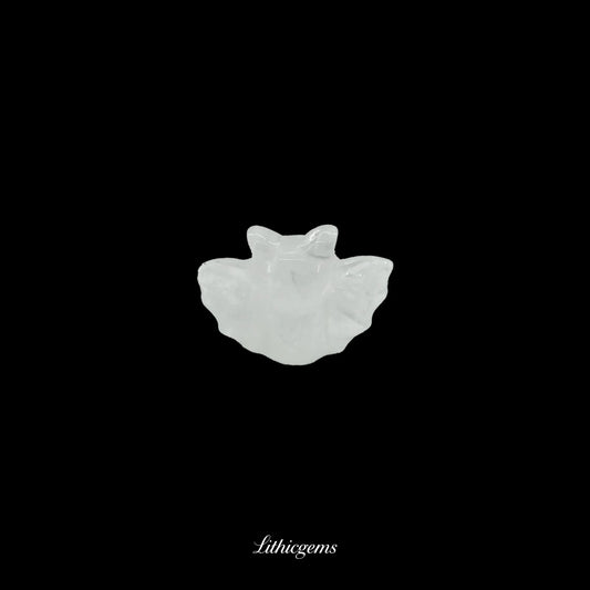 Lucky Bat Amulet - 3cm Carved Palm Stone - Lithicgems