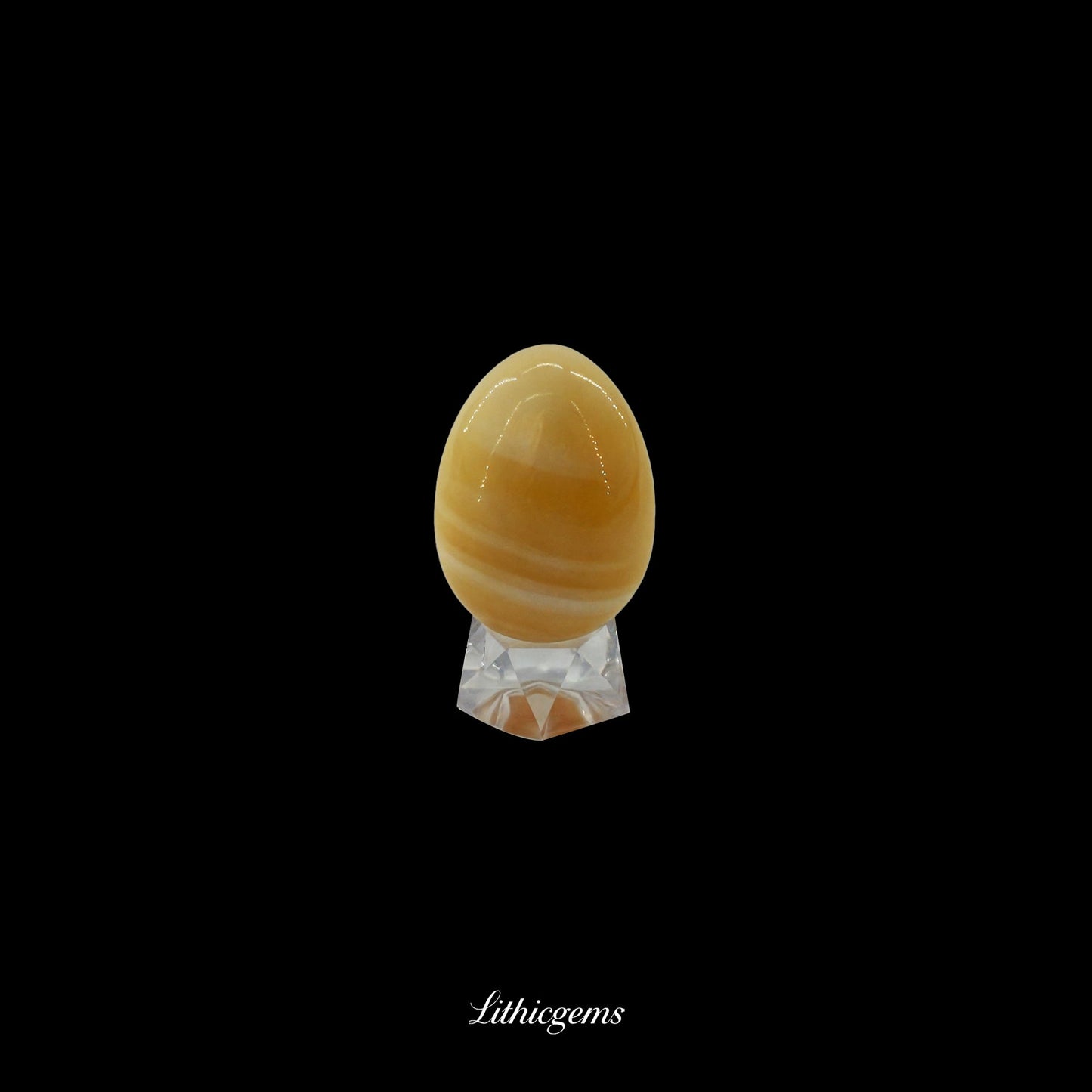 The Covenant of Creation - 3cm Egg Sculpture | Genesis Series - Topaz Natural Crystal Gemstones - Lithicgems