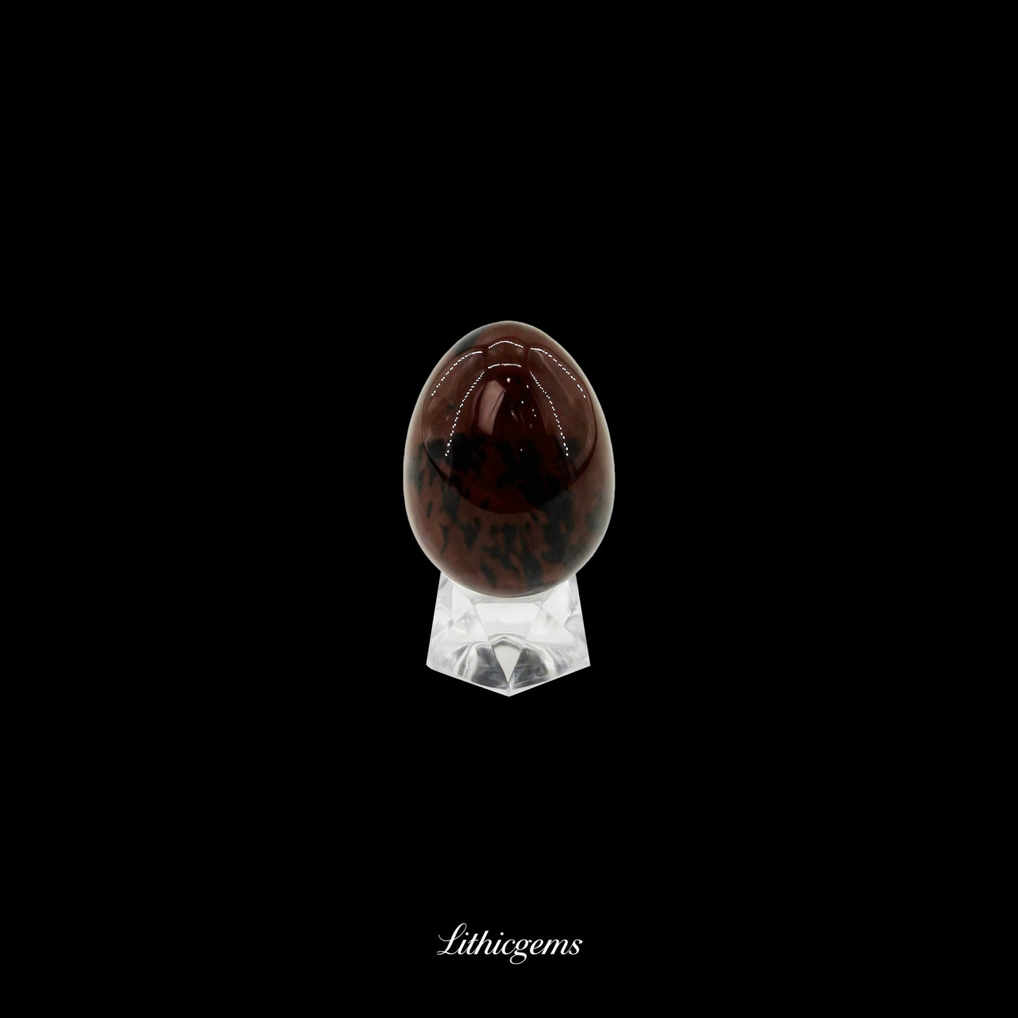 The Covenant of Creation - 3cm Egg Sculpture | Genesis Series - Golden Swan Stone Natural Crystal Gemstones - Lithicgems