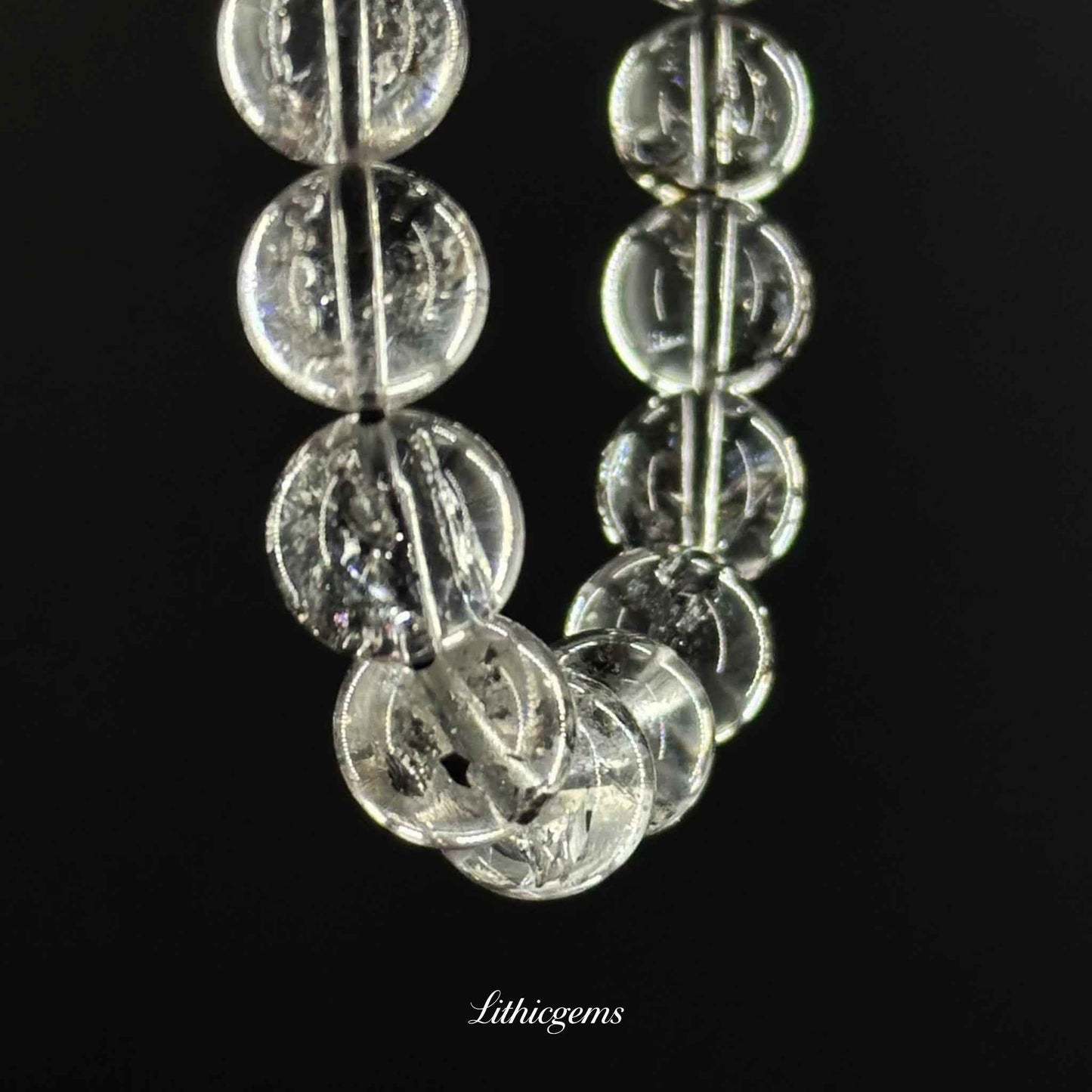 Custom Herkimer Diamond Bracelet - Ultimate Energy Amplifier & Crystal Purifier