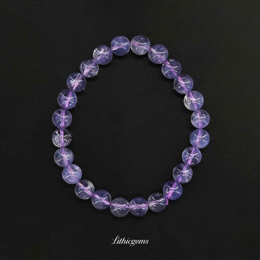 Custom Charoite Bracelet - Transformation Stone for Spiritual Insight & Emotional Balance