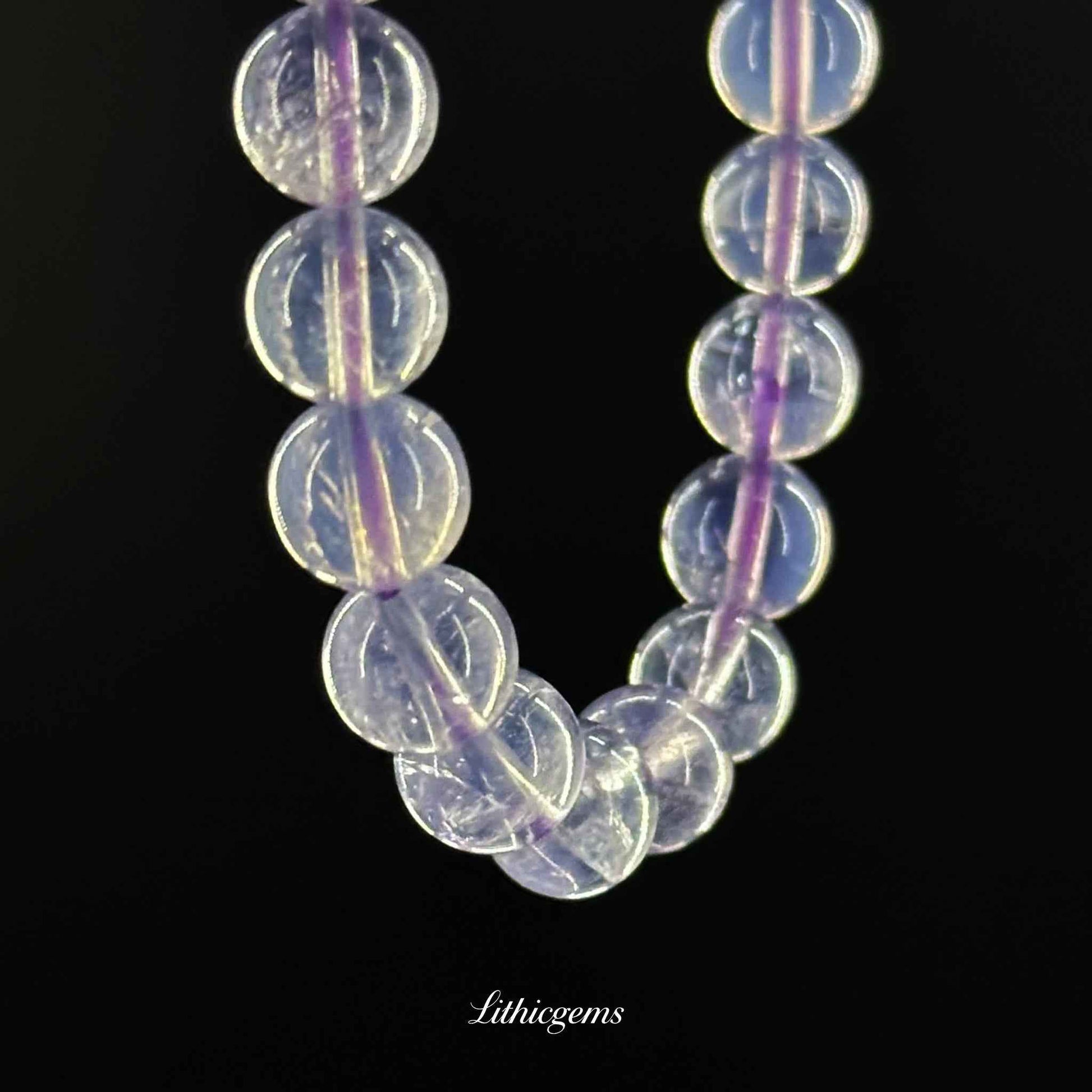 Custom Charoite Bracelet - Transformation Stone for Spiritual Insight & Emotional Balance