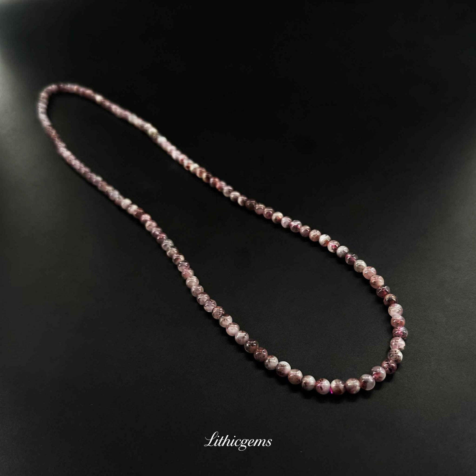 Triple-Wrap Venom Gold Strawberry Quartz Bracelet - Black & Red Crystal for Passion & Protection