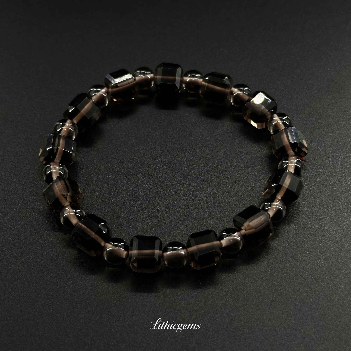 Ice Obsidian | Handcrafted Multi-Angle Cut Craftsmanship Natural Crystal Gemstones - Lithicgems Jewelry