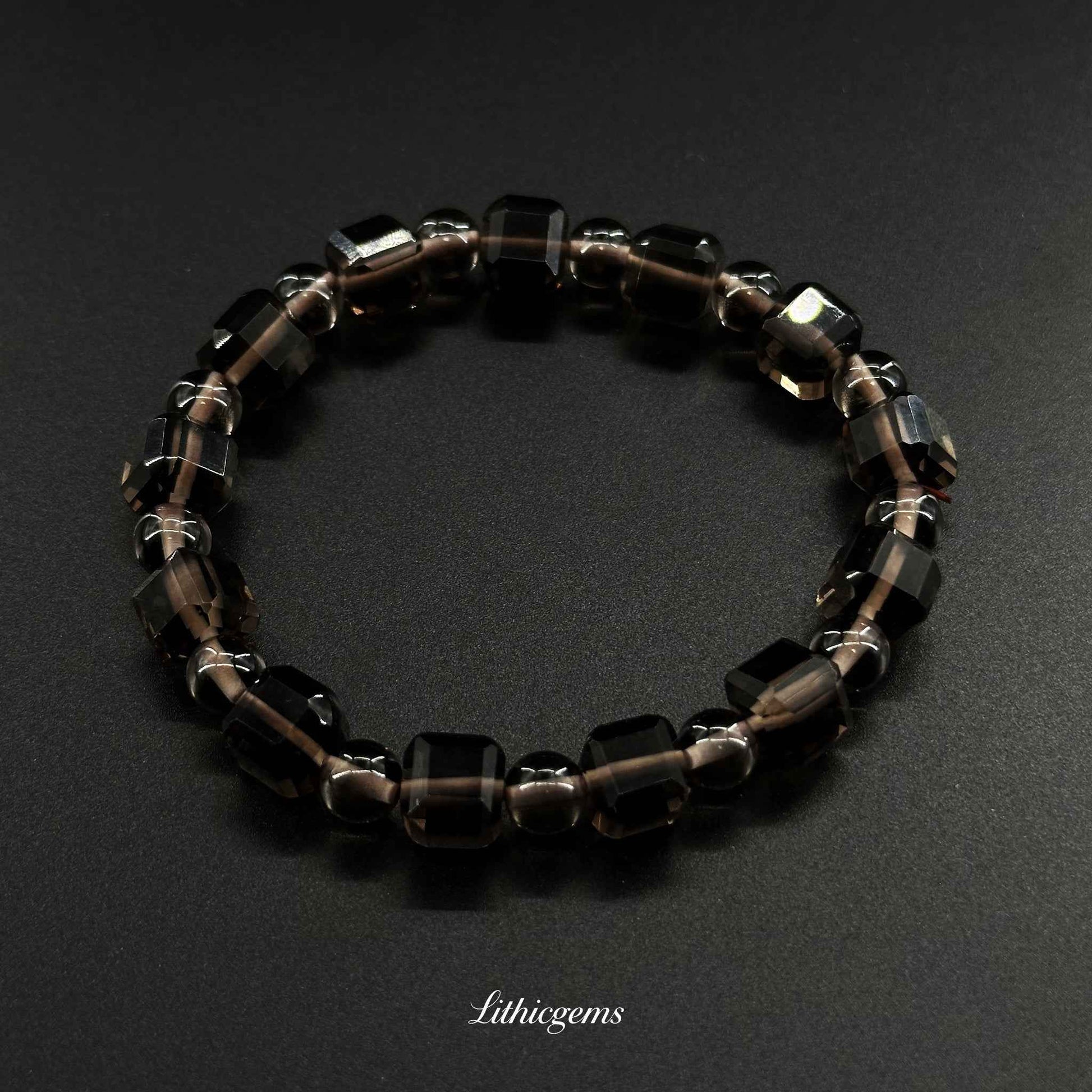 Ice Obsidian | Handcrafted Multi-Angle Cut Craftsmanship Natural Crystal Gemstones - Lithicgems Jewelry