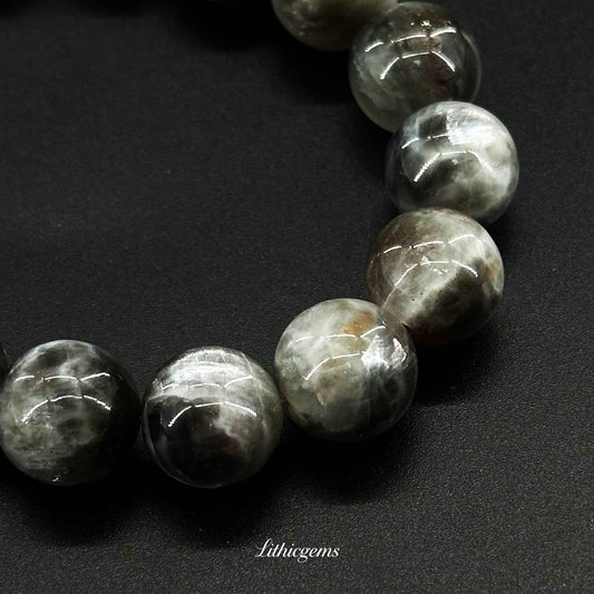 Satyaloka Skeletal Quartz Bracelet - High Vibration Stone for Ascension & Etheric Cleansing Natural Crystal Gemstones - Lithicgems Jewelry
