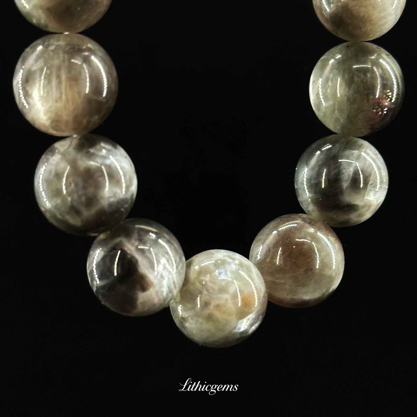 Satyaloka Skeletal Quartz Bracelet - High Vibration Stone for Ascension & Etheric Cleansing Natural Crystal Gemstones - Lithicgems Jewelry