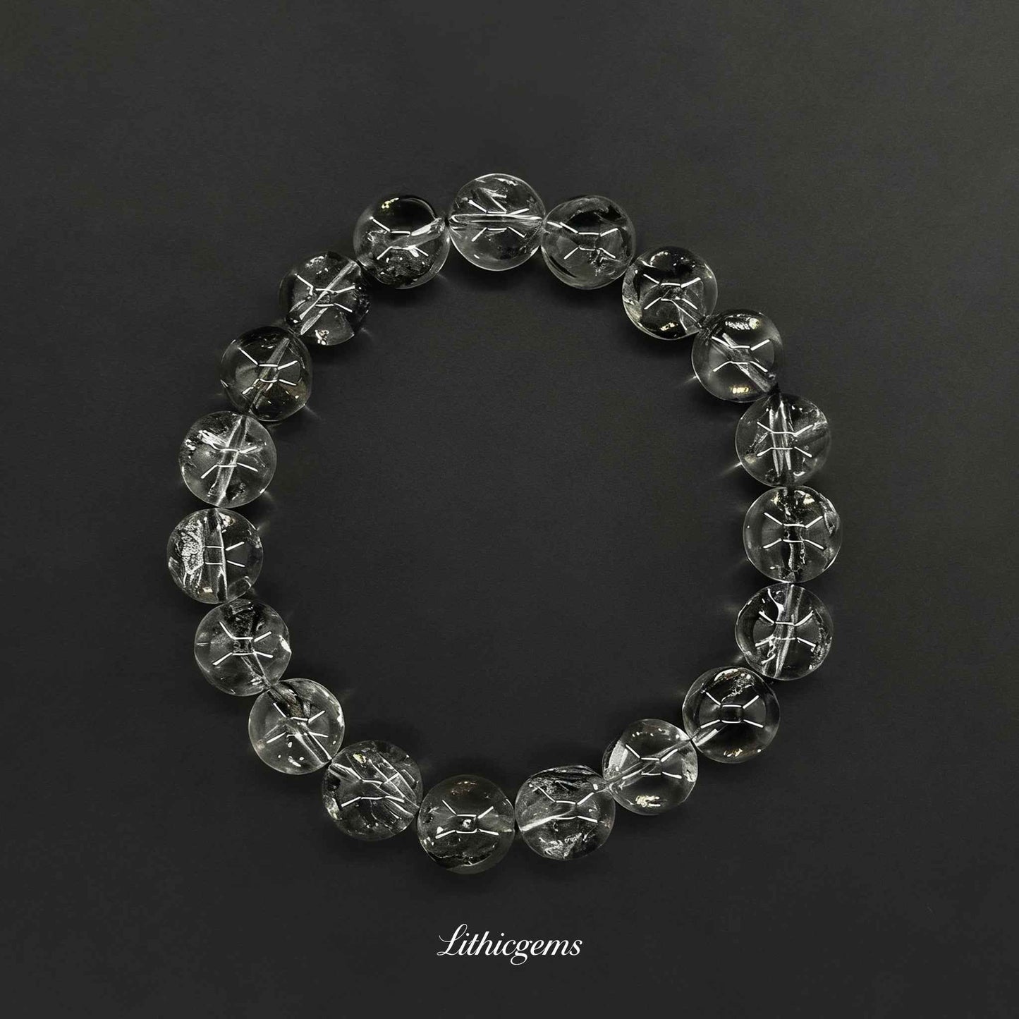 Custom Herkimer Diamond Bracelet - Ultimate Energy Amplifier & Crystal Purifier