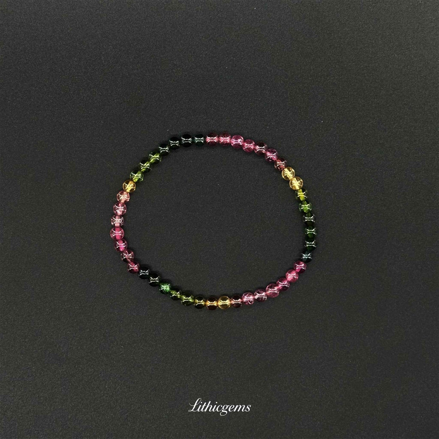Tourmaline Bracelet - The Ultimate Energetic Shield for Protection & Cleansing - Lithicgems