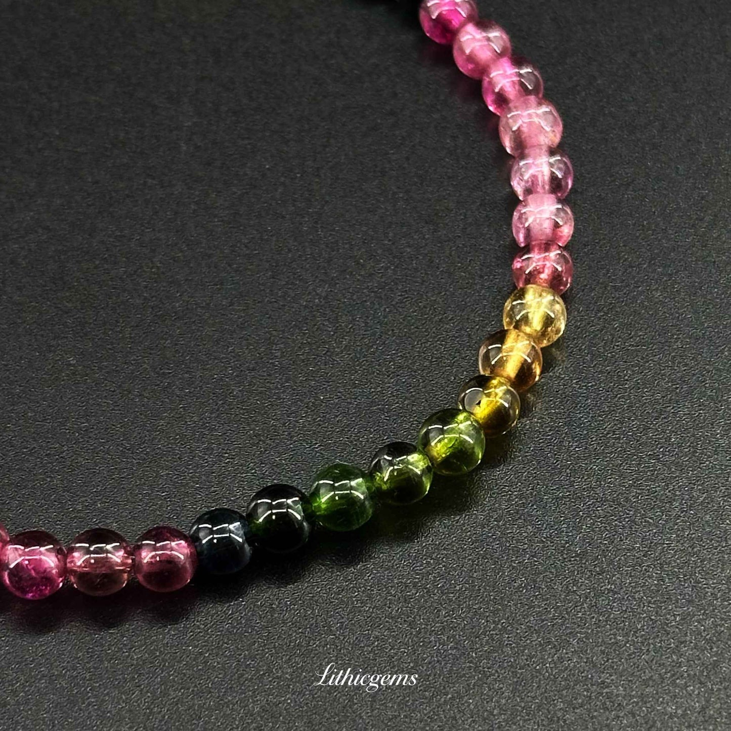 Tourmaline Bracelet - The Ultimate Energetic Shield for Protection & Cleansing - Lithicgems