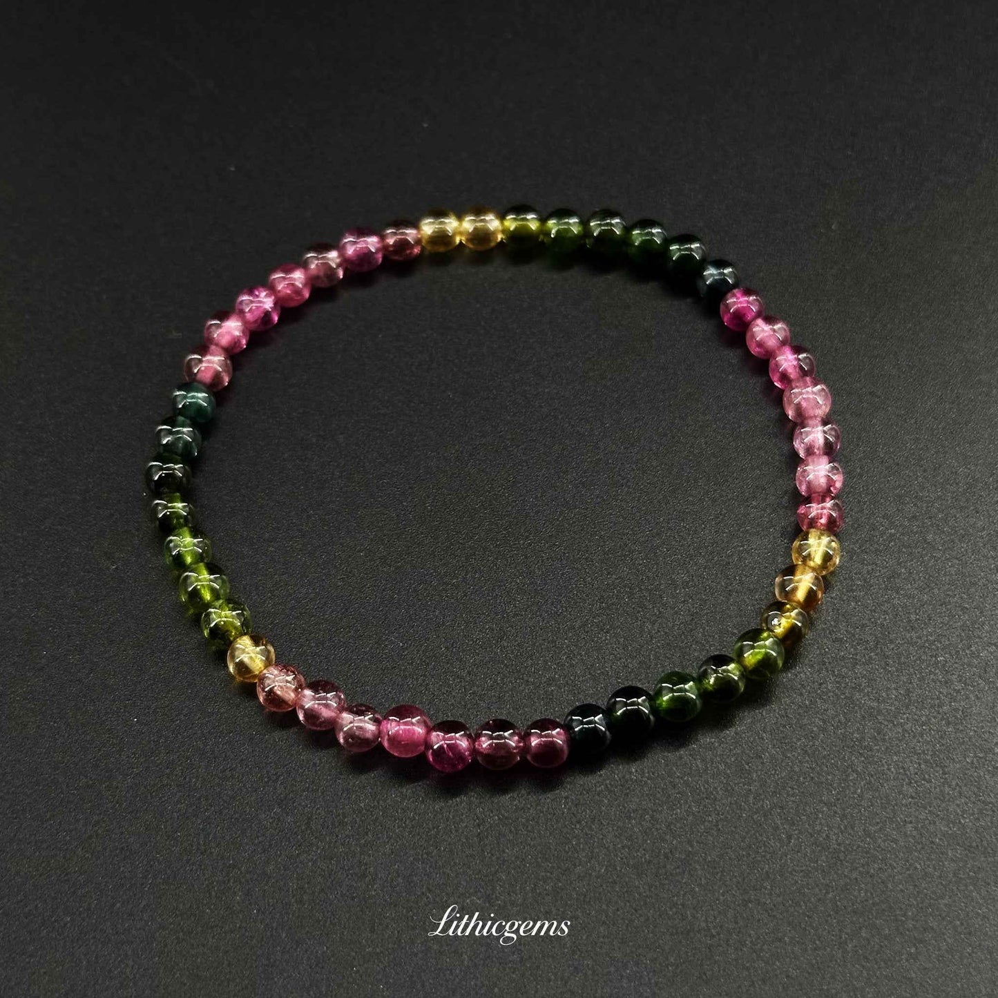 Tourmaline Bracelet - The Ultimate Energetic Shield for Protection & Cleansing - Lithicgems