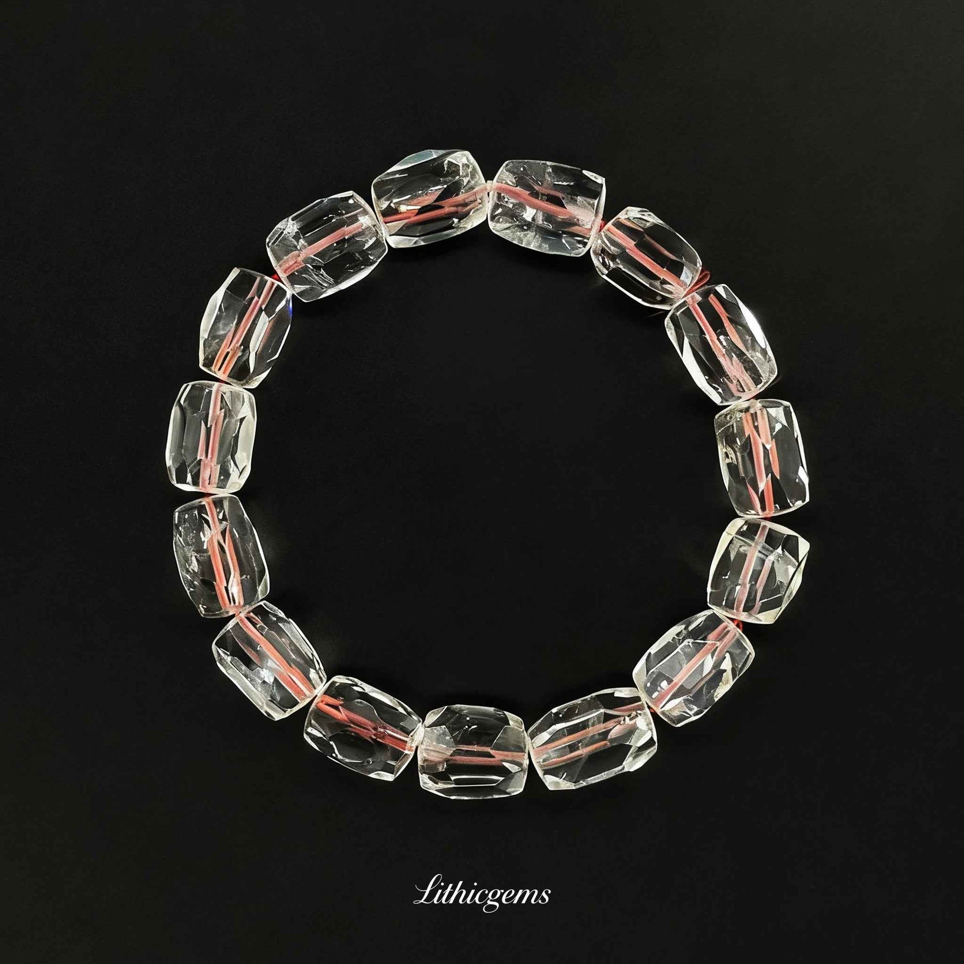 Faceted Brazilian Citrine Bracelet - Master-Cut Sunshine Stone for Wealth & Abundance