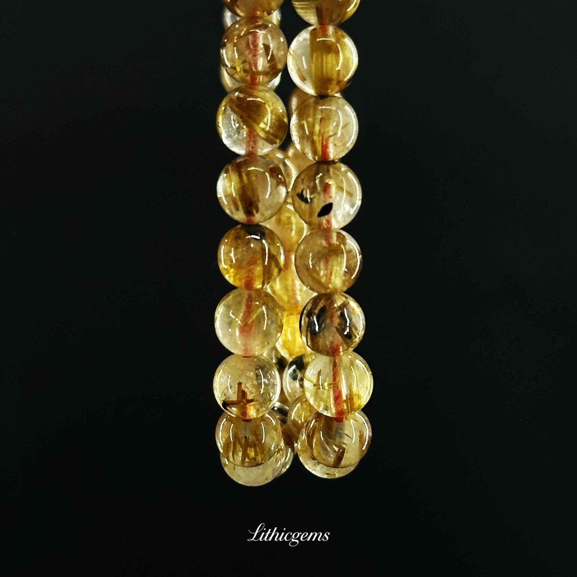 Triple-Wrap Titanium Quartz Bracelet - Supreme Energy Shield & Manifestation Fortress