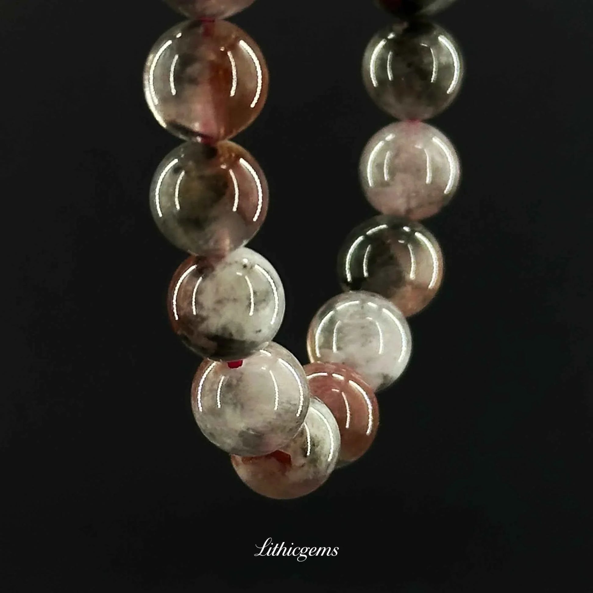 Auralite-23 Bracelet - Aurora Borealis Crystal for Spiritual Awakening & Multidimensional Connection - Lithicgems