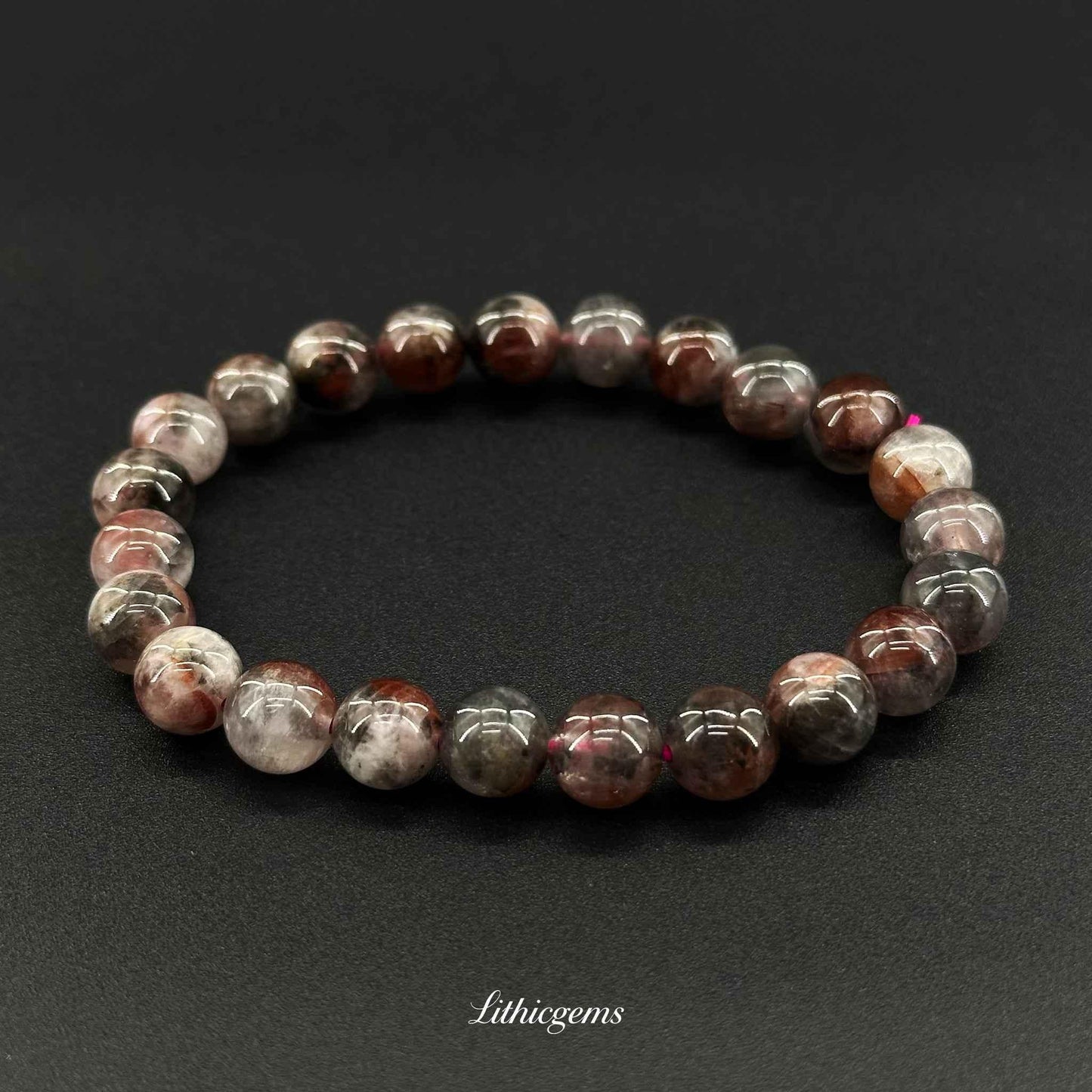 Auralite-23 Bracelet - Aurora Borealis Crystal for Spiritual Awakening & Multidimensional Connection - Lithicgems