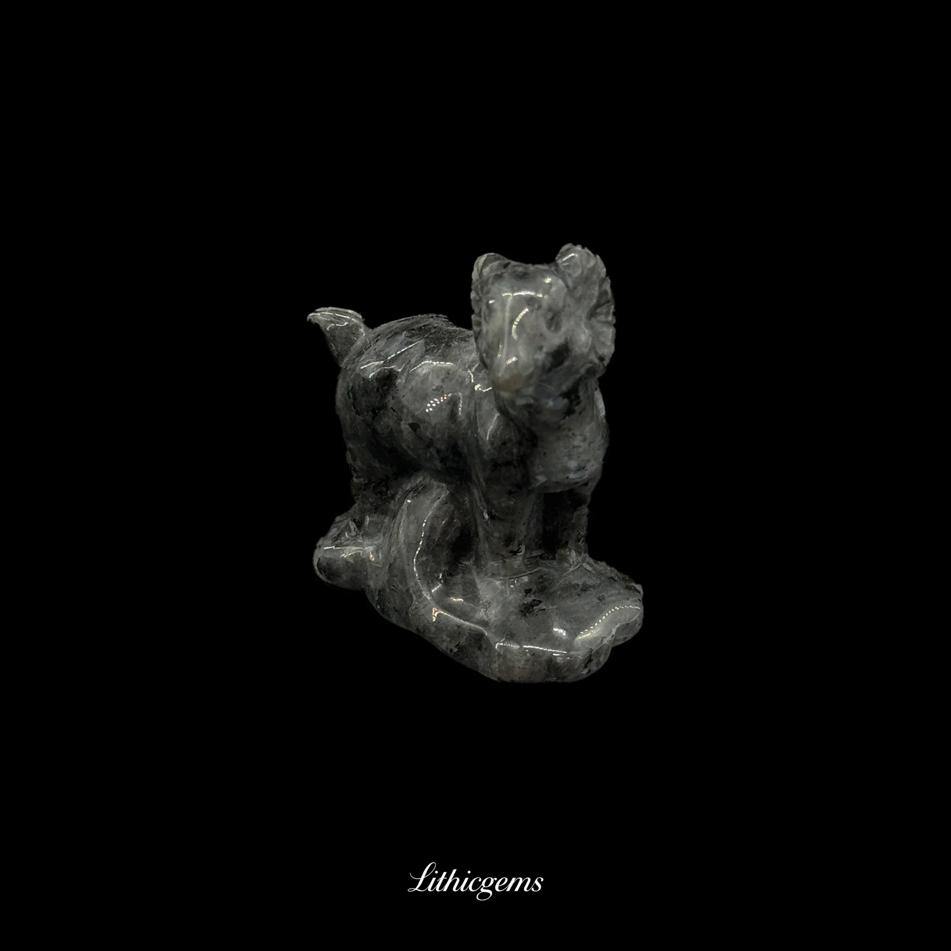 Crystal Mountain Goat Figurine (5cm) - Steadfast Climber for Ambition & Resilient Success - Lithicgems