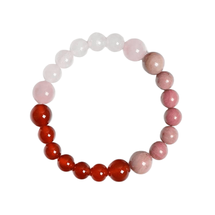 Custom Cancer Zodiac Bracelet 8-10mm | Natural Crystal Constellation Stretch Bracelet | Lithicgems - Lithicgems