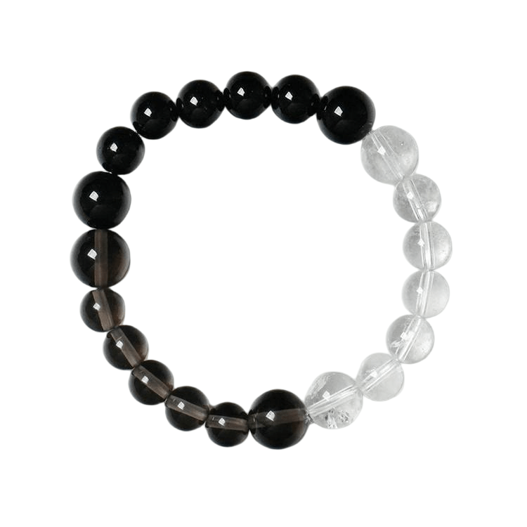 Custom Capricorn Zodiac Bracelet 8-10mm | Natural Crystal Constellation Stretch Bracelet | Lithicgems - Lithicgems