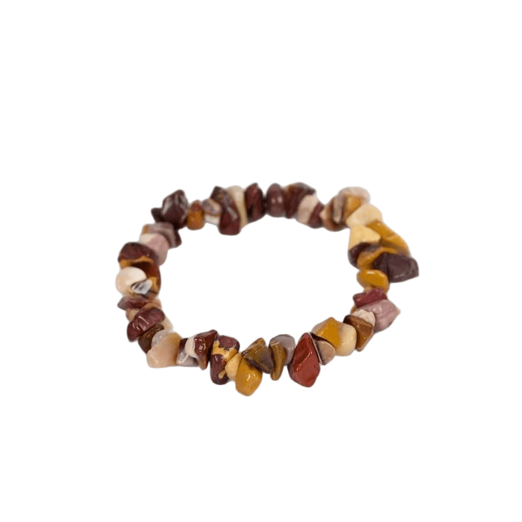 Custom Citrine Chip Bracelet 7-8mm | Natural Crystal Irregular Chip Stretch Bracelet | Lithicgems - Lithicgems