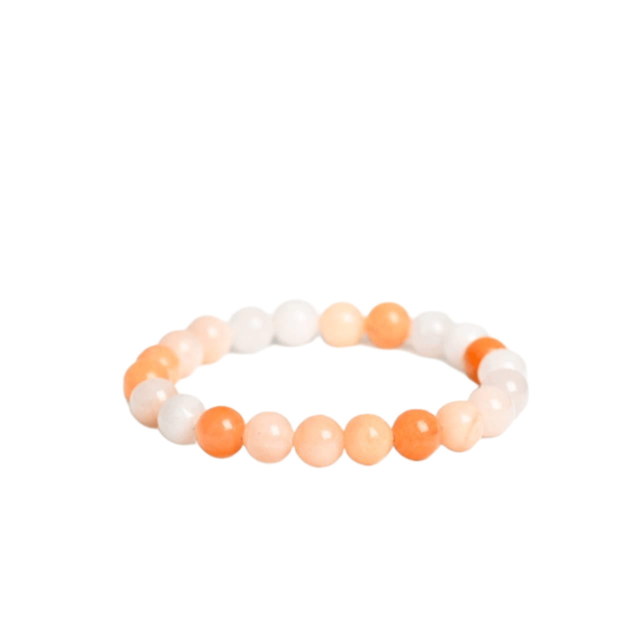 Custom Golden Silk Jade Bracelet 8mm | Natural Stone Beaded Bracelet | Lithicgems - Lithicgems