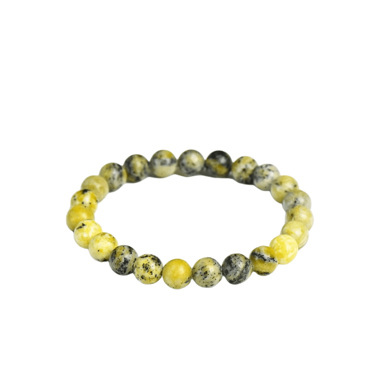 Custom Nephrite Jade Bracelet 8mm | Natural Jade Beaded Bracelet for Harmony | Lithicgems - Lithicgems