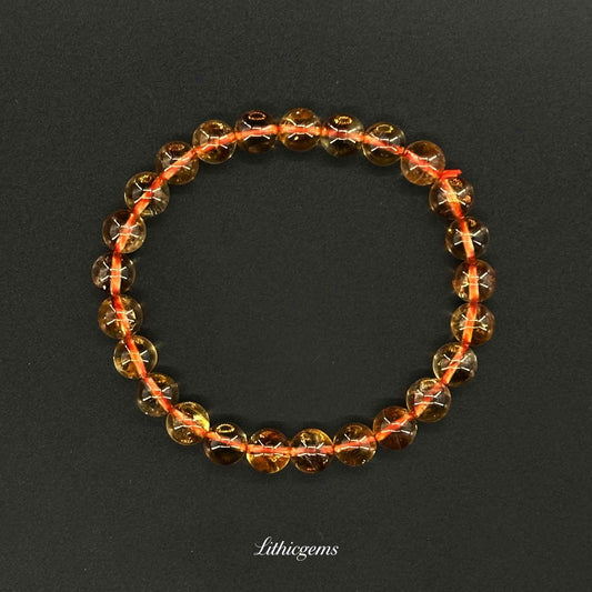 Custom Pyrite Bracelet - Handmade "Fool's Gold" for Wealth & Confidence - Lithicgems
