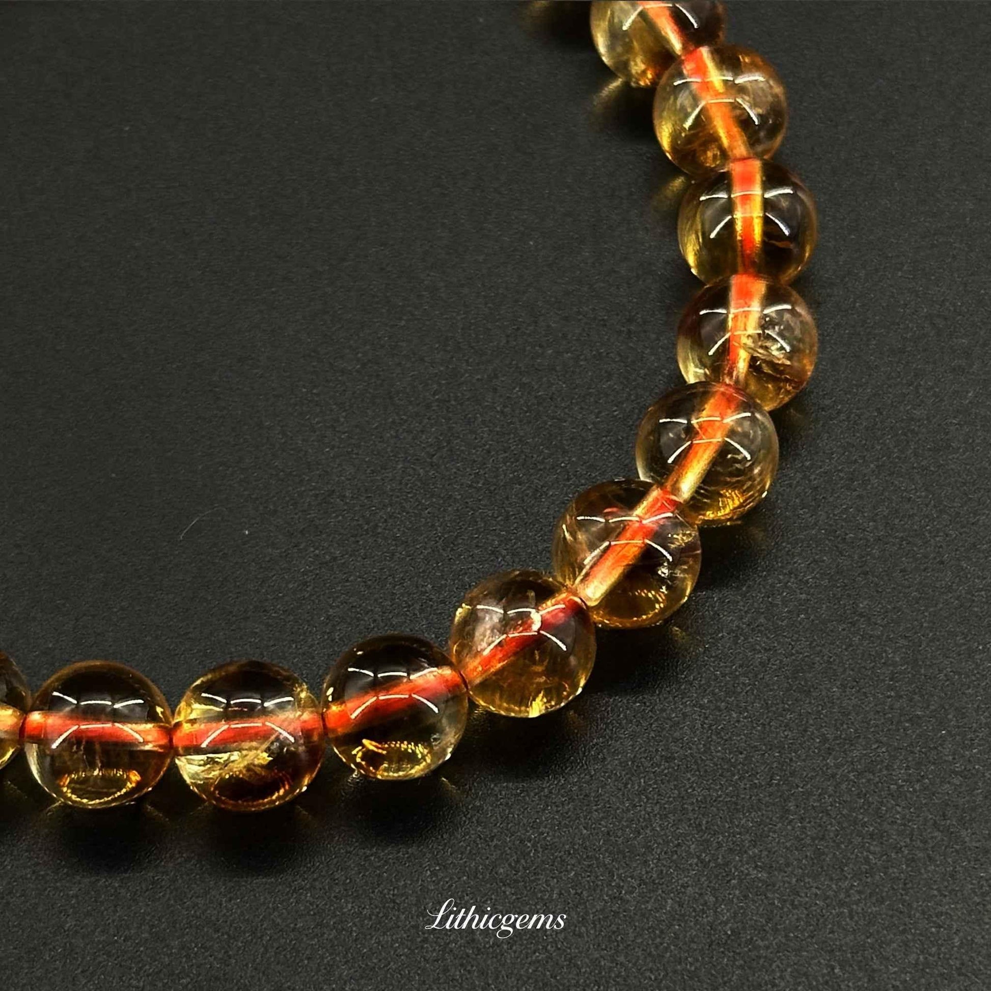 Custom Pyrite Bracelet - Handmade "Fool's Gold" for Wealth & Confidence - Lithicgems