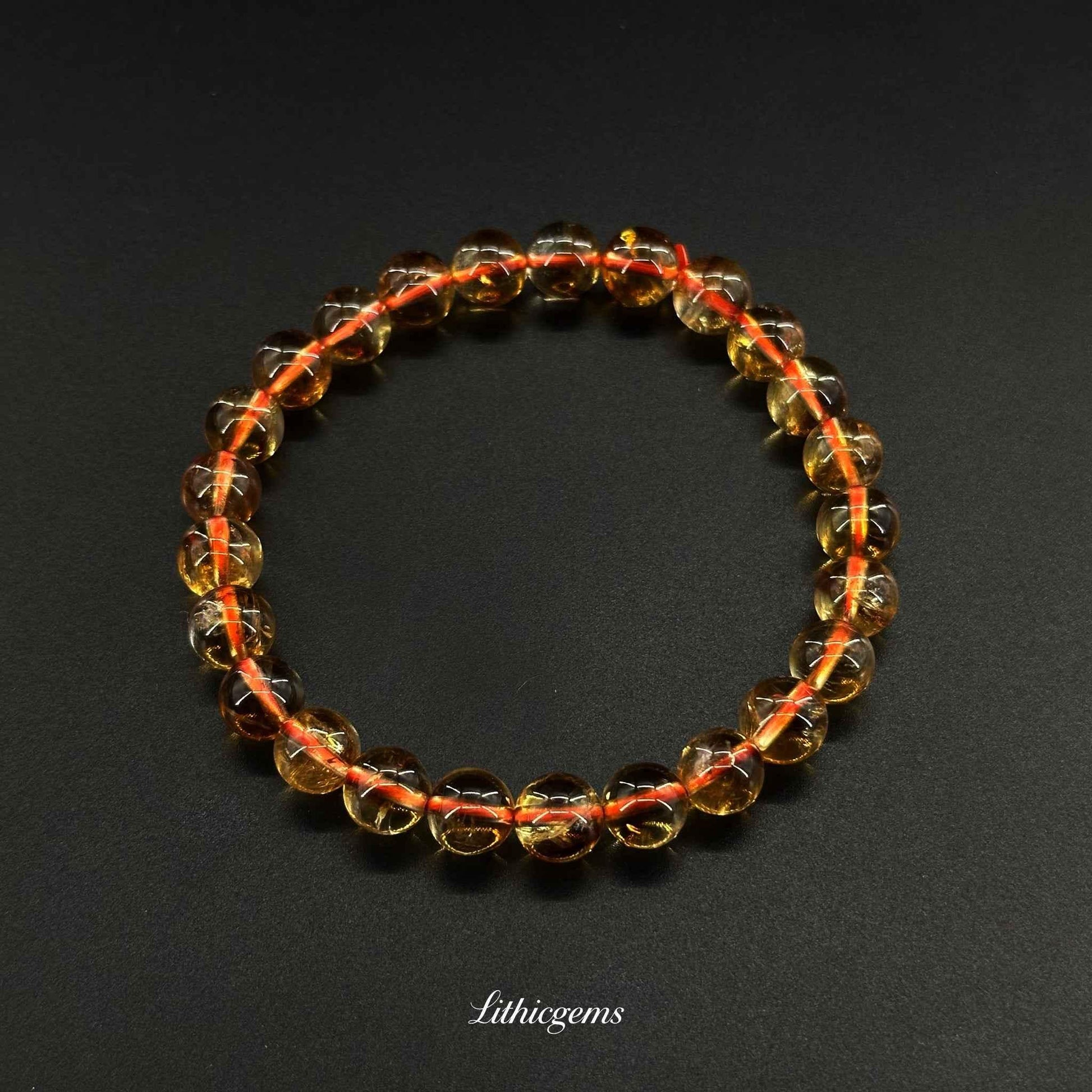 Custom Pyrite Bracelet - Handmade "Fool's Gold" for Wealth & Confidence - Lithicgems