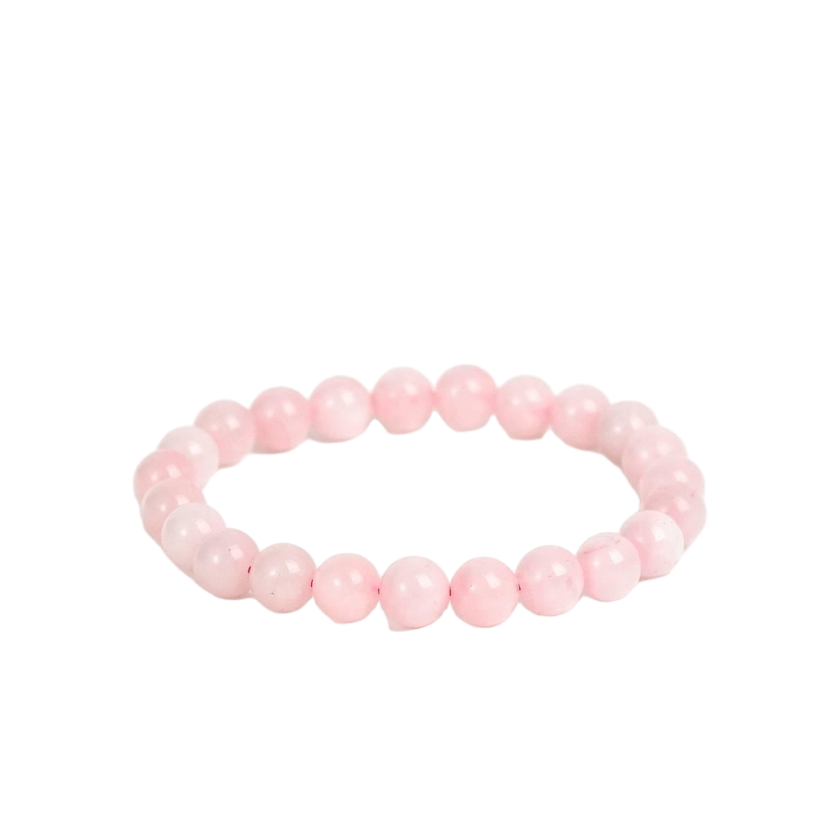 Custom Rose Quartz Bracelet 8mm | Natural Healing Crystal for Love & Self-Care | Lithicgems - Lithicgems