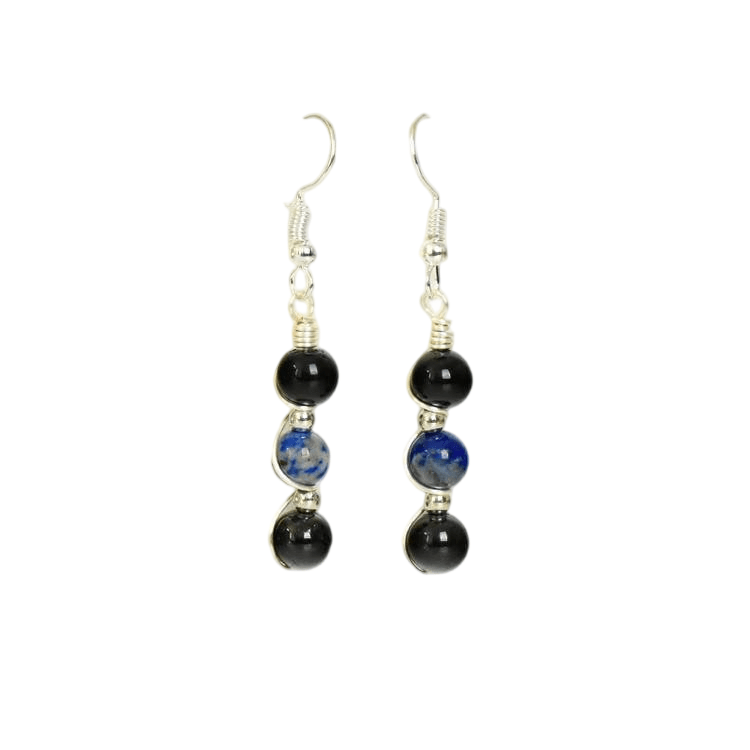 Genuine Scorpio Zodiac Pendant Earrings – Handcrafted for Passion & Strength - Lithicgems