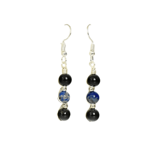 Genuine Scorpio Zodiac Pendant Earrings – Handcrafted for Passion & Strength - Lithicgems