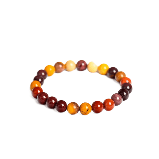Custom Yellow Jasper Bracelet 8mm | Natural Stone Beaded Bracelet for Positivity | Lithicgems - Lithicgems